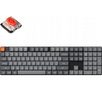 Keychron K5 Max QMK/VIA Wireless Custom Mechanical Keyboard RGB Backlight (Hot-Swappable) / Low Profile Gateron Mechanical / Red