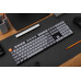 Keychron K5 Max QMK/VIA Wireless Custom Mechanical Keyboard RGB Backlight (Hot-Swappable) / Low Profile Gateron Mechanical / Red