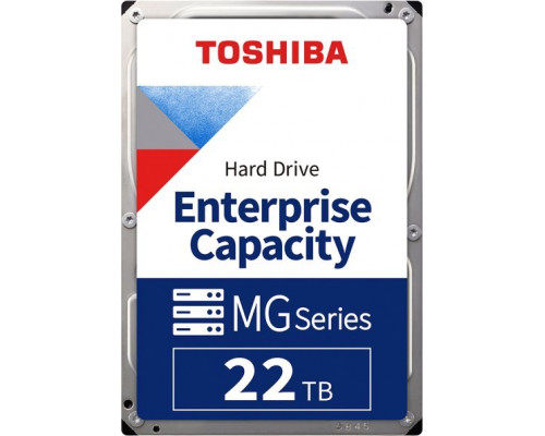 toshiba europe TOSHIBA MG Series - Enterprise Capacity HDD 22TB SAS 3.5inch 12Gbit/s 7200rpm MG10SFA22TE