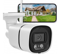 Zewnętrzna WIFI FULL HD 4x ZOOM Metalowa 5MPx Powiadomienia 1080p [SAP-02]