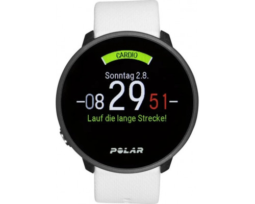 POLAR Unite Fitneso laikrodis Baltas, S-L