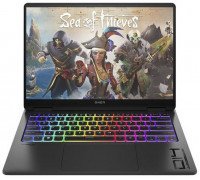 OMEN  by HP Transcend Laptop 14-fb0017ny - Ultra 9-185H, 32GB, 1TB SSD, 14" 2.8K (2880x1800) OLED 400-nit 48-120Hz, GeForce RTX 4060 8GB, 1080p IR cam, US RGB backlit keyboard, Shadow Black, 1080p IR TNR, Win 11 Home, 1 years