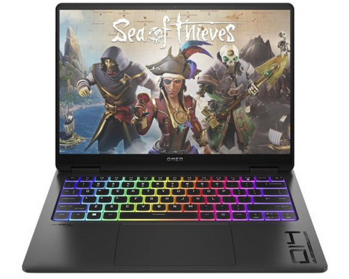 OMEN  by HP Transcend Laptop 14-fb0017ny - Ultra 9-185H, 32GB, 1TB SSD, 14" 2.8K (2880x1800) OLED 400-nit 48-120Hz, GeForce RTX 4060 8GB, 1080p IR cam, US RGB backlit keyboard, Shadow Black, 1080p IR TNR, Win 11 Home, 1 years