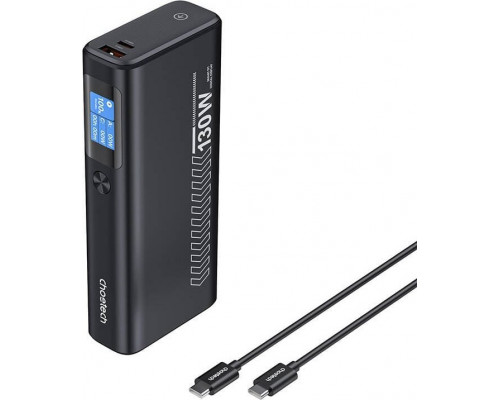 Power Bank Choetech B702 20000mAh PD100W 2C1A (gray)