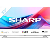 Sharp 55GP6265E 55'' UHD Google Smart TV silver