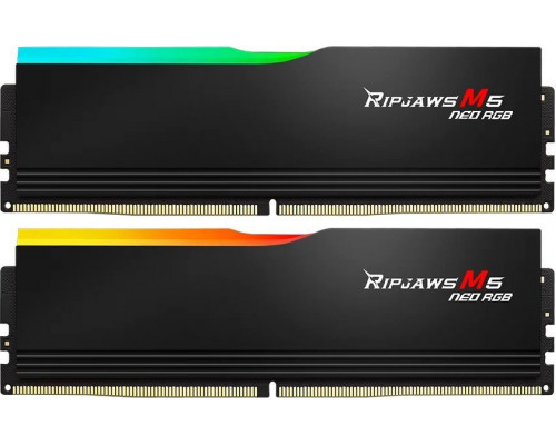 G.Skill Ripjaws M5 Neo RGB, DDR5, 32 GB, 6000MHz, CL30 (F5-6000J3038F16GX2-RM5NRK)