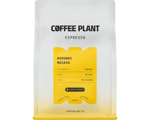 COFFEE PLANT - Burundi Masasu Natural Espresso 250g