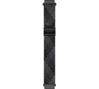 Polar Rokas pulksteņa siksna 20mm S/L, melna pīta