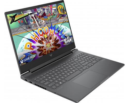 HP Victus Gaming 16-s1722nw AMD Ryzen™ 7 8845HS Laptop 40,9 cm (16.1") Full HD 16 GB DDR5-SDRAM 512 GB SSD NVIDIA GeForce RTX 4070 Wi-Fi 6 (802.11ax) Windows 11 Home Czarny