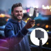 RoGer 2in1 Pašportreta nūjiņa + Tripods Teleskopisks statīvs ar Bluetooth tālvadības pulti