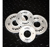 TOS SET TALERZY OLIMPIJSKICH STALOWYCH KALIBROWANYCH 2 x 0.25 - 1.25 KG (6 KG) HMS