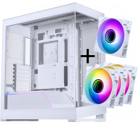 Phanteks NV-Serie NV5 MK2 DRGB biała + 4 wentylatory