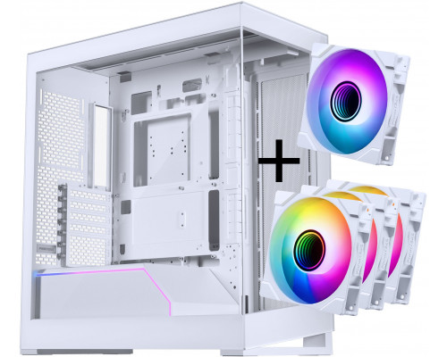 Phanteks NV-Serie NV5 MK2 DRGB biała + 4 wentylatory