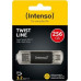Intenso Twist Line         256GB USB Stick 3.2  USB-C 'amp; USB-A