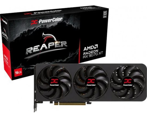 POWERCOLOR Reaper Radeon RX 9070 XT 16GB GDDR6 (RX9070XT 16G-A)