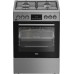 Gas stove with electric oven BEKO FBMA62330TXDSN, 60 cm