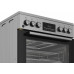 Gas stove with electric oven BEKO FBMA62330TXDSN, 60 cm