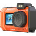 Aparat Podwodny Wodoszczelny 7m 24mp 4k 2x Lcd 18x Zoom / Agfaphoto Wp9500 Orange