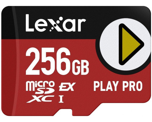 SD  Lexar Play Pro MicroSDXC 256 GB UHS-I (LMSXPS0256G-BNNNG)
