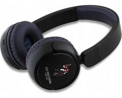 US Polo nauszne Bluetooth      USHPV6PCOV granatowy/navy DH Color Logo