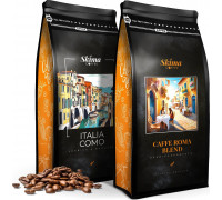 SkimaCoffee Zestaw 1kgX2 ITALIA COMO/CAFFE ROMA BLEND Świeżo Palona do ekspresu