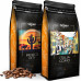 SkimaCoffee Zestaw 1kgX2 ITALIA COMO/MEXICO CITY Świeżo Palona do ekspresu