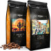 SkimaCoffee Zestaw 1kgX2 ITALIA COMO/MEXICO CITY Świeżo Palona do ekspresu