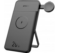 Indukcja Qi Stojak Magsafe 2w1 Na Telefon + Zegarek 10000mah 20w / Power Stand