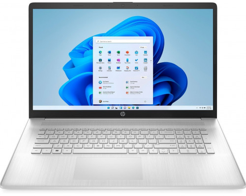 HP 17-CN2068CL i5-1235U 17.3" FHD AG 8GB SSD512 BT BLKB FPR Win11 Natural Silver (REPACK) 2Y