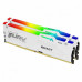 kingston DDR5 Fury Beast RGB 64GB(2*32GB)/6400 CL32 XMP biała