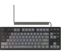 LORGAR Gamingowa Azar 514, przewodowa mechaniczna, RGB, Czarna