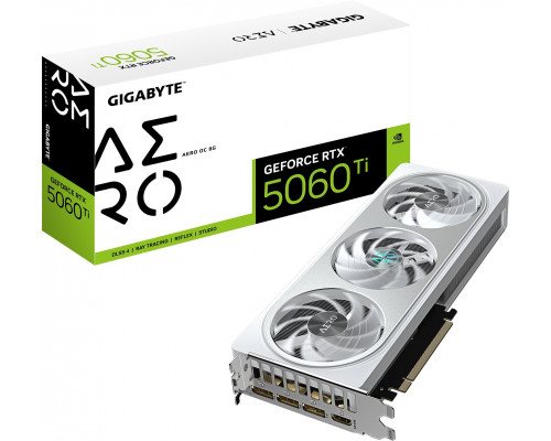 Gigabyte GeForce RTX 5060 Ti Aero OC 8GB GDDR7 DLSS4 (GV-N506TAERO OC-8GD)