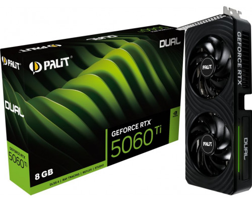 Palit GeForce RTX 5060 Ti Dual 8GB GDDR7 DLSS4 (NE7506T019P1-GB2062D)