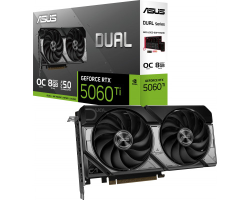 Asus Dual GeForce RTX 5060 Ti OC 8GB GDDR7 DLSS4 (DUAL-RTX5060TI-O8G)