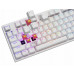 KLAWIATURA DLA GRACZY GENESIS THOR 404 US PODŚWIETLENIE RGB MECHANICZNA BIAŁA OUTEMU PEACH SILENT