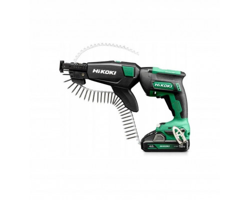 HIKOKI.PLASTERBOARD SCREWDRIVER 18V   W18DA WCZ 2x4.0Ah + BL MAGAZINE 5000 rpm HSC