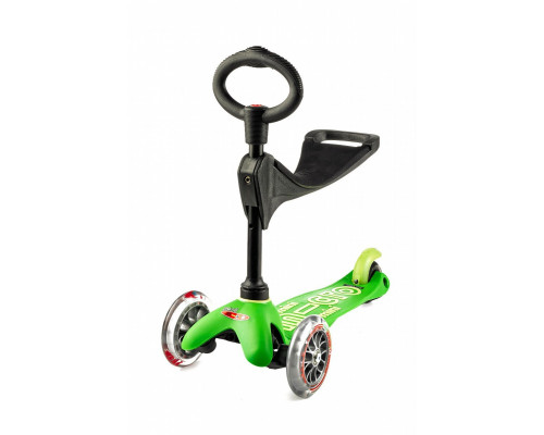 Micro Trójkołowa hulajnoga/jeździk Mini 3w1 Deluxe Green