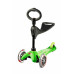 Micro Trójkołowa hulajnoga/jeździk Mini 3w1 Deluxe Green