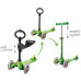 Micro Trójkołowa hulajnoga/jeździk Mini 3w1 Deluxe Green