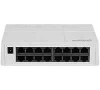 Switch|DAHUA|Desktop/pedestal|16x10Base-T / 100Base-TX|SF1016L