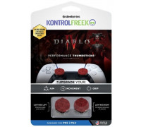 KontrolFreek Diablo IV  PS4  PS5  2 gab.  sarkana - Apvalks pogam
