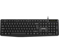 Canyon CNE-CKEY01-RU Pl na un ūdens izturīga USB Klaviatūra ENG/RUS Melna