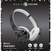 Music Sound 8018080486654 Opaska na głowę Bluetooth Black
