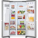 LG Refrigerator | GSLC41PYPE | Energy efficiency class E | Free standing | Side by side | Height 179 cm | Fridge net capacity 420 L | Freezer net capacity 221 L | Display | 36 dB | Grey