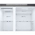 LG Refrigerator | GSLC41PYPE | Energy efficiency class E | Free standing | Side by side | Height 179 cm | Fridge net capacity 420 L | Freezer net capacity 221 L | Display | 36 dB | Grey