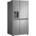 LG Refrigerator | GSLC41PYPE | Energy efficiency class E | Free standing | Side by side | Height 179 cm | Fridge net capacity 420 L | Freezer net capacity 221 L | Display | 36 dB | Grey