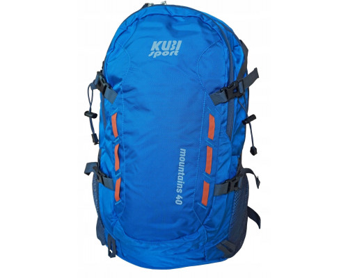 Plecak Turystyczny Sportowy Damski Męski Blue Solidny KUBISPORT 40 L