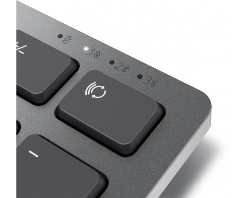 DELL KB700 klawiatura Biuro Bluetooth QWERTY Hiszpański Szary