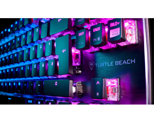 Turtle Beach Vulcan TKL AIMO Gaming-Tastatur. Red Switch