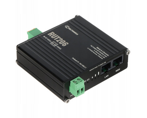 ROUTER 4G LTE RUT206 2.4 GHz 300 Mb/s Teltonika